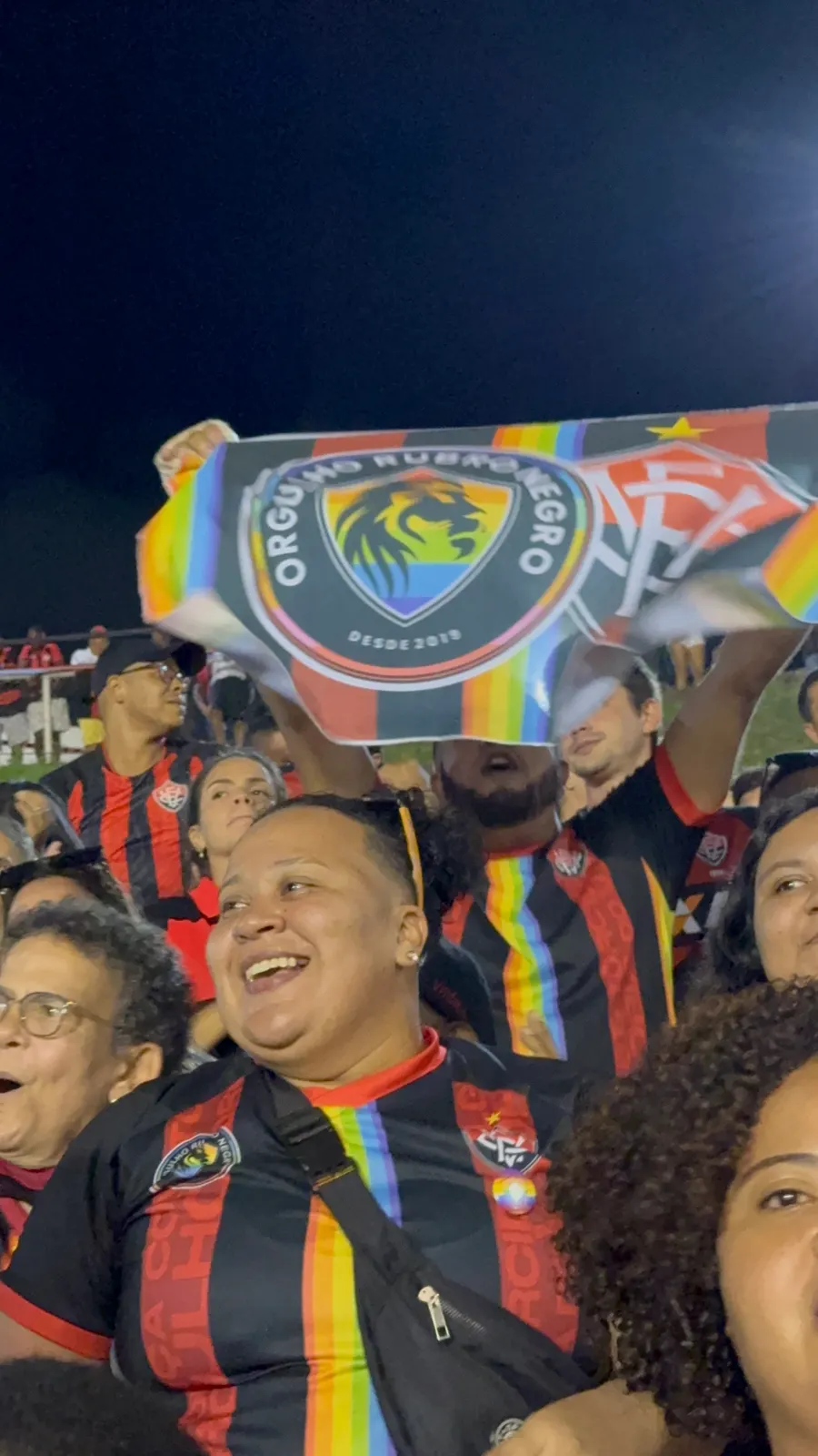Torcida ORN no estádio
